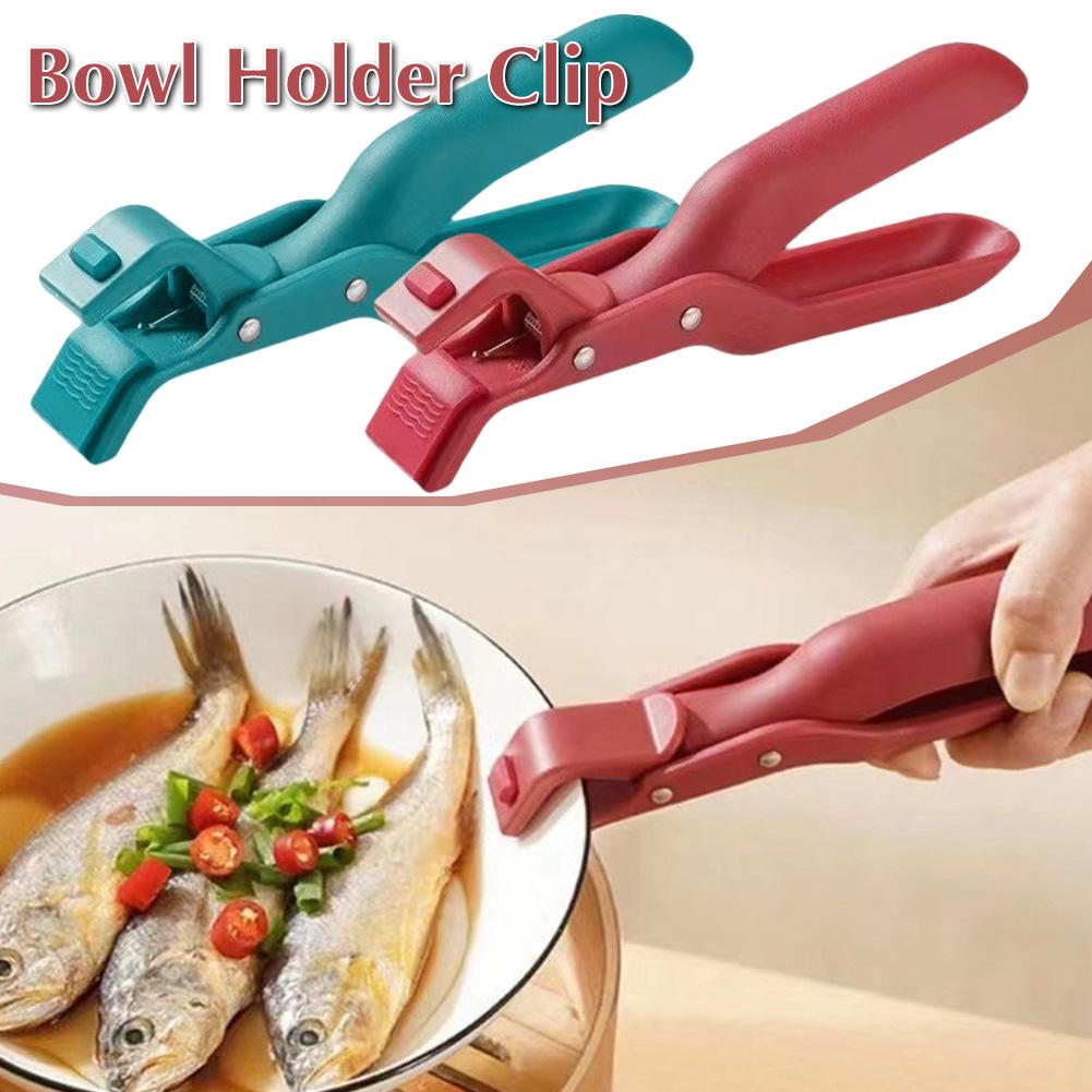Meal Prep Kitchen - 1/2pc Anti-Scald Gripper Clip Heat-Resistant Kitchen