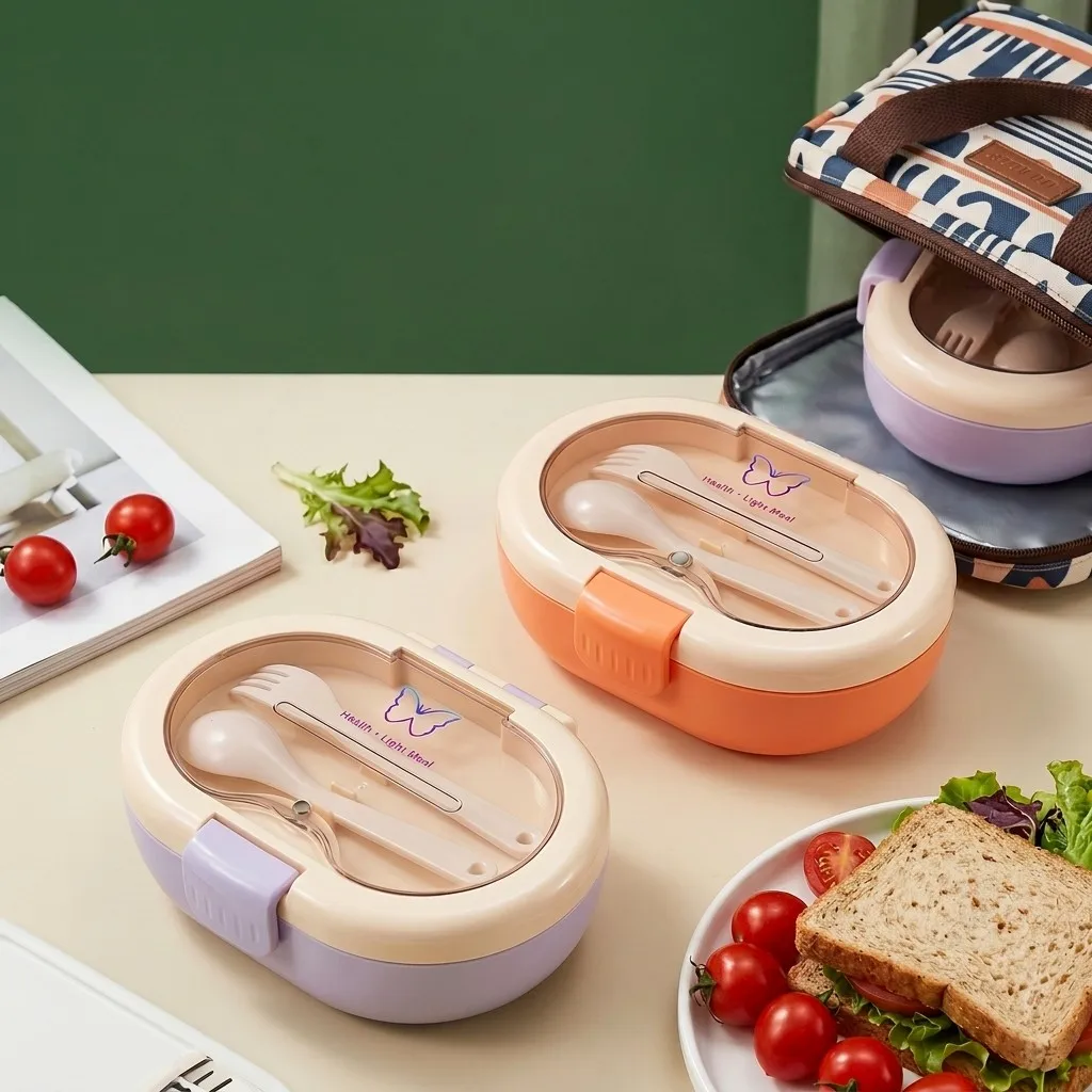 Meal Prep Or Prep Meal - Portable Plastic Bento Lunch Box Kids