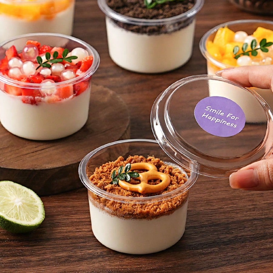 50/100PCS 250ML Disposable Pla - Sauce Dipping Cup review and price