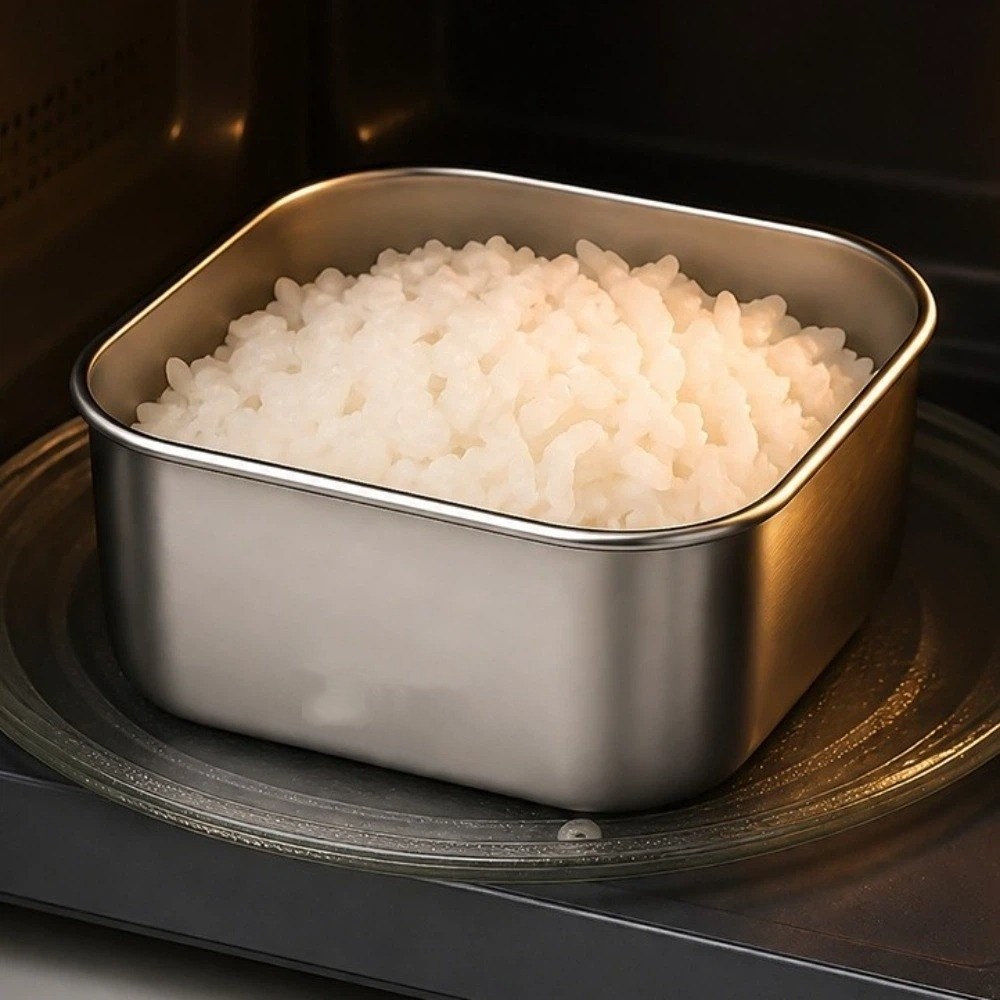 Silicone Lid Stainless Steel F - Meal Prep With Rice review and price