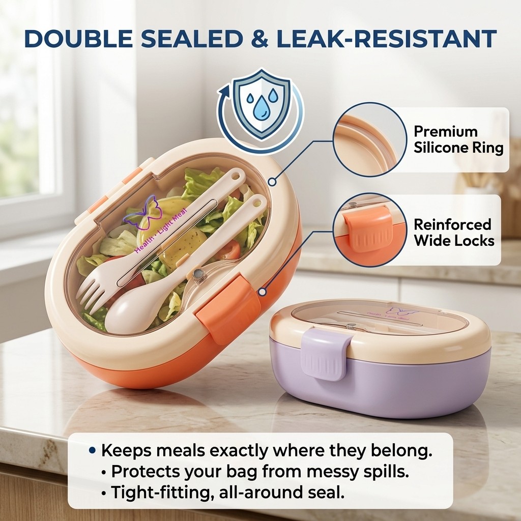 Leakproof Plastic Bento Lunch  - Meal Prep Or Prep Meal review and price