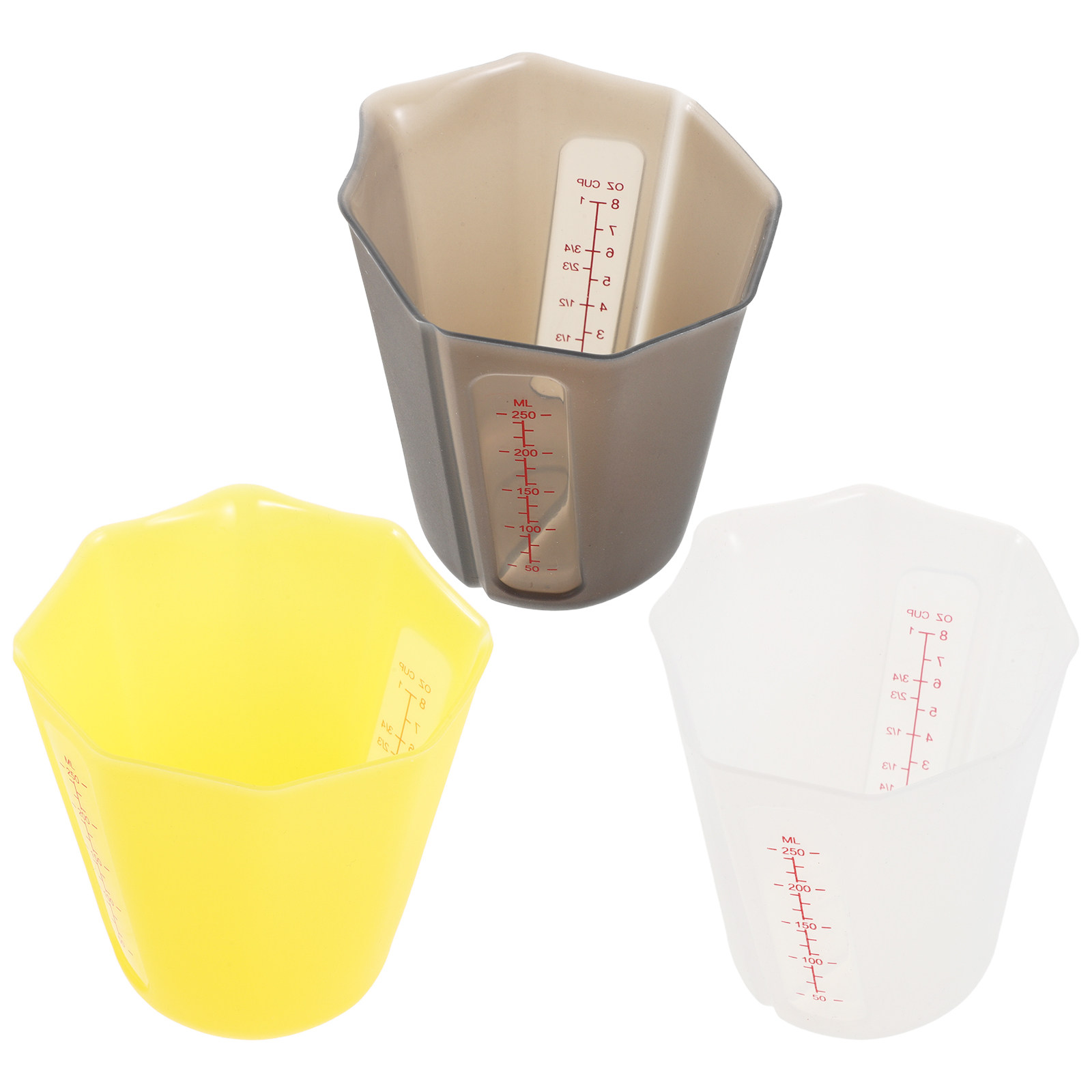 3Pcs Foldable Silicone Measuri - Meal Prep Kitchen review and price