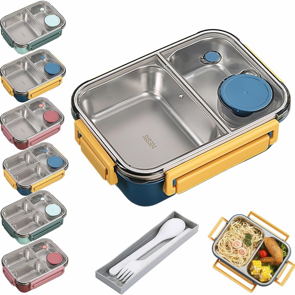 850ml Portable Lunch Boxes for - Meal Prep Bowl review and price