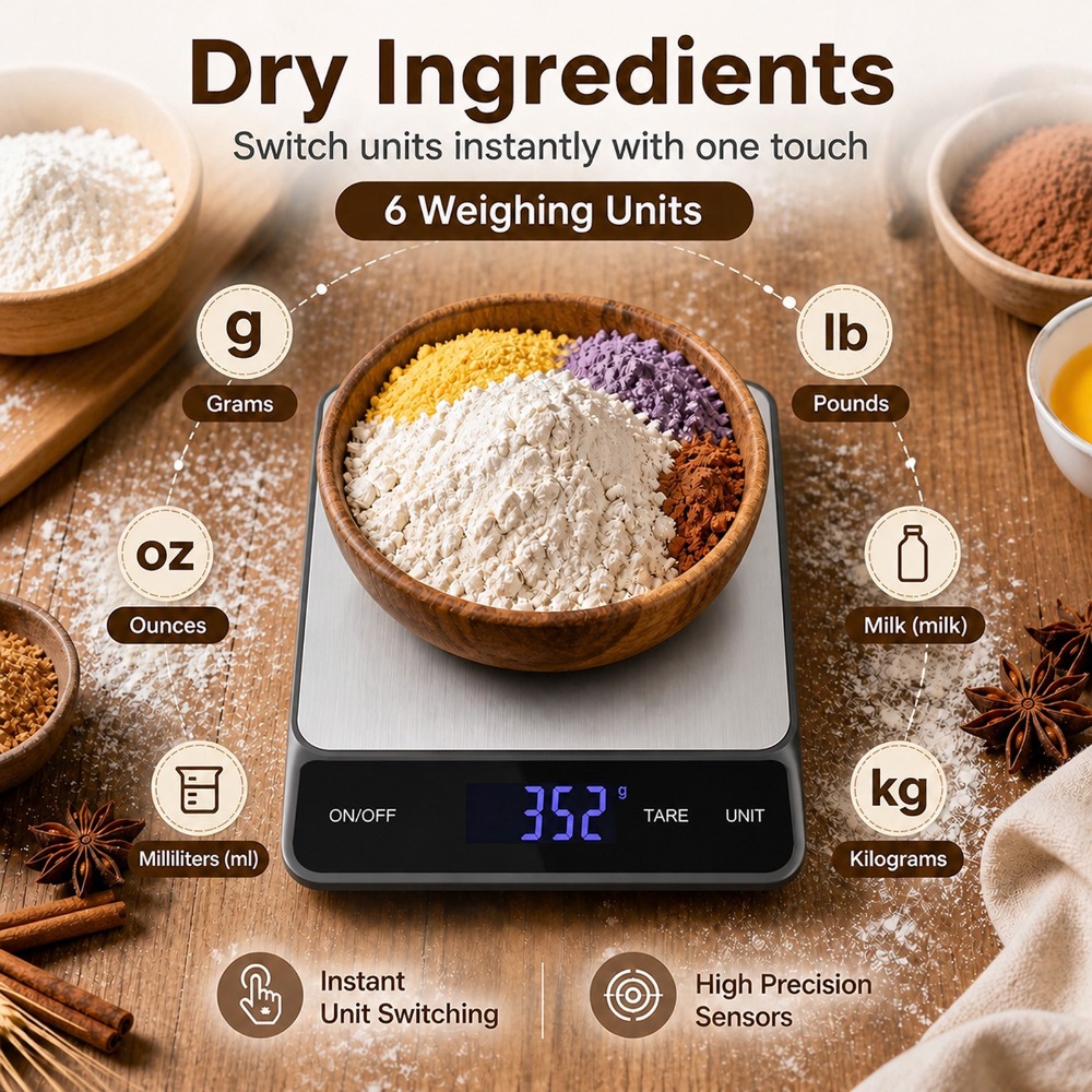 Waterproof Digital Kitchen Sca - Meal Prep Kitchen review and price