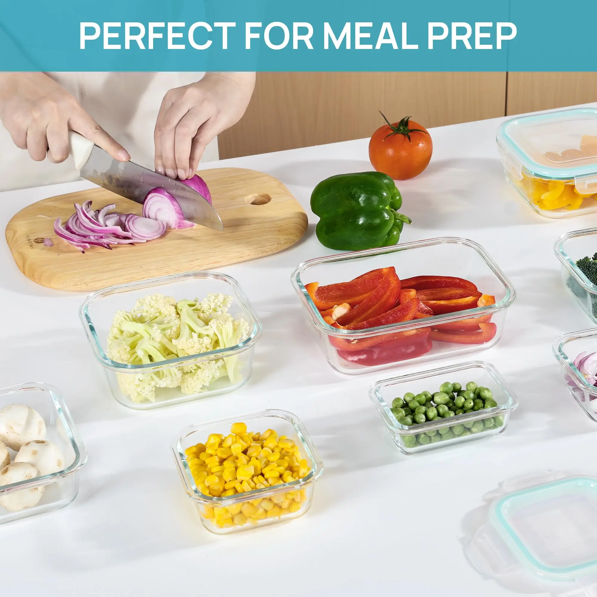 Glass Lunch Box Food Storage C - Meal Prep Kitchen review and price